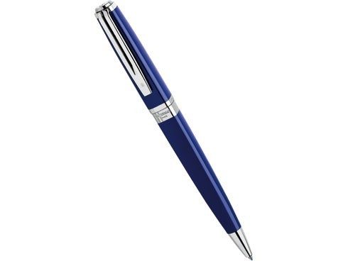 Шариковая ручка waterman exception slim, blue lacquer st S0637120 - фото