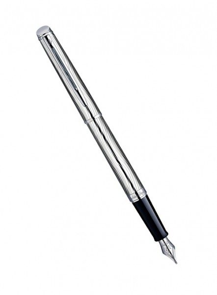 Перьевая ручка waterman hemisphere deluxe, metal ct S0921010 - фото