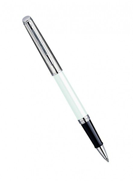 Ручка-Роллер waterman hemisphere deluxe, white ct S0921290 - фото