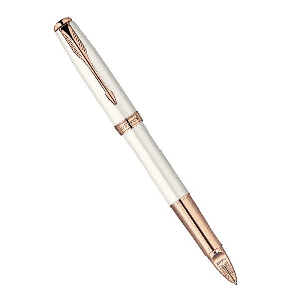 Ручка 5-й пишущий узел Parker Sonnet F540, Pearl S0975990 - фото