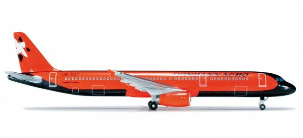 Самолет Donbassaero Airbus A321 1/500 520751 - фото