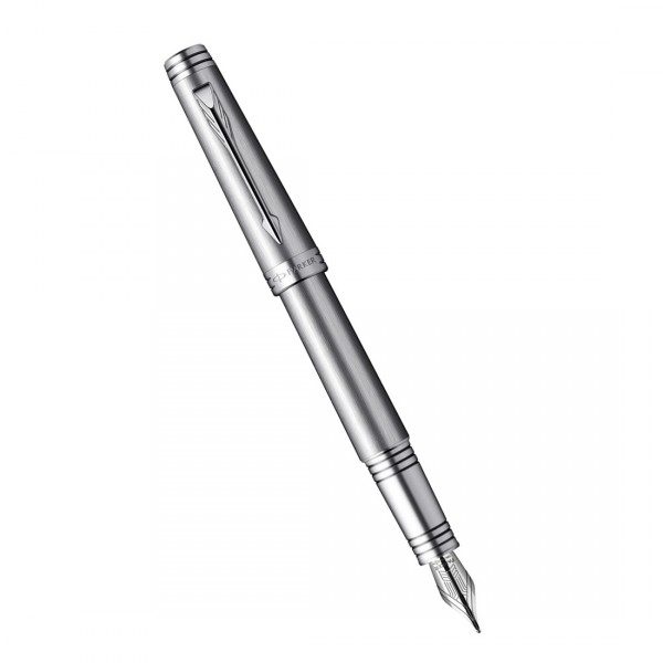 Перьевая ручка Parker Premier Monochrome F564, Titanium PVD S0960760 - фото