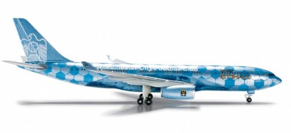 Самолет Etihad Airways Airbus A330-200 Manchester City Football 1/500 524094 - фото