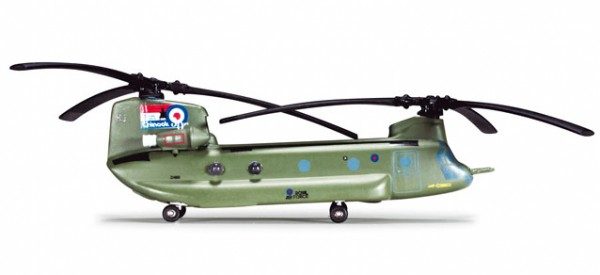 Вертолет Royal Air Force Boeing Vertol Chinook HC2A No. 27 Squadron - Chinook 30 Years 1/200 555913 - фото