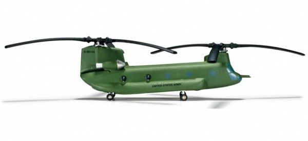 Вертолет US Army Boeing Vertol CH-47D Chinook B Company, 5-158th Aviation Regiment Big Windy, Katterbach, Germany 1/200 555807 - фото