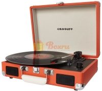 Ретро-проигрыватель Crosley Cruiser, оранжевый, арт.CR8005A-OR + игла - фото