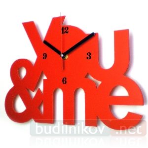 Часы настенные Ты и Я - фото