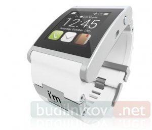 Умные наручные часы I’m Watch. Серия ImWatch Color (белый ремешок) - фото