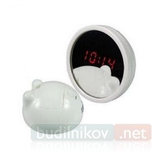 Будильник-зеркало - фото