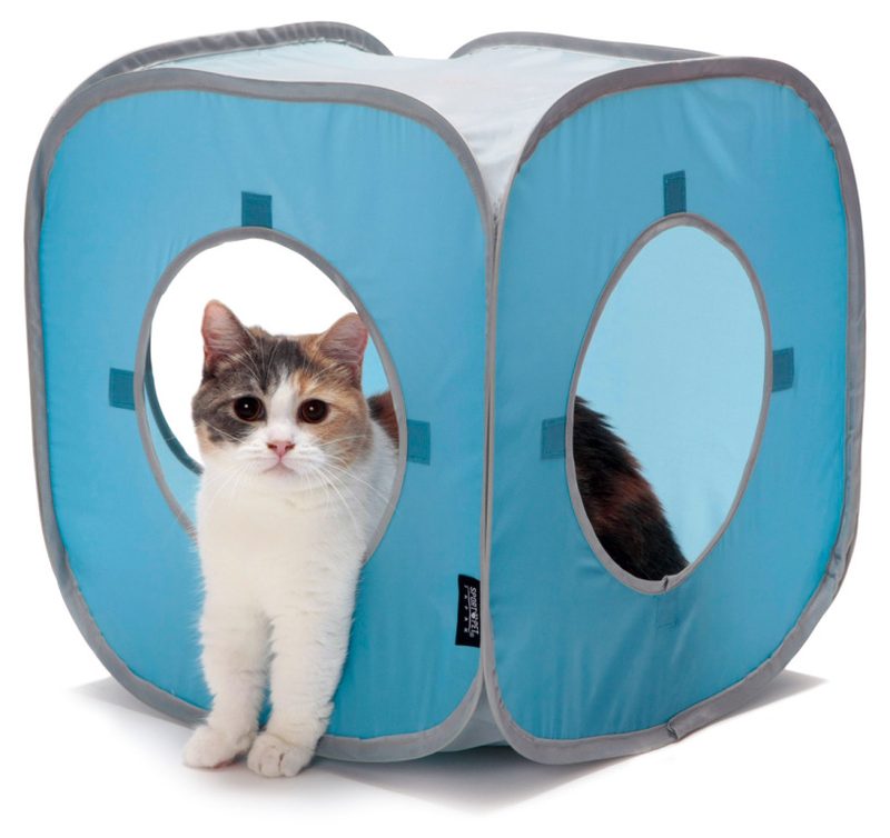 Kitty City Домик для кошек Кубик Рубик. Kitty Play Cube: 38*38*38см (sp0057) - фото