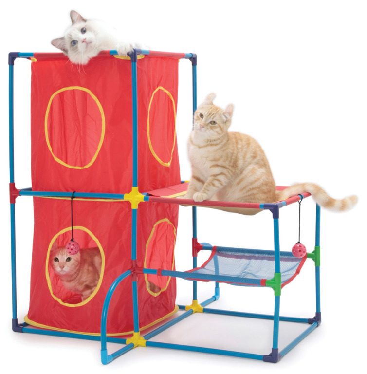 Kitty City Игровой комплекс для кошек: Пентхаус. Cat Play Center: 76*76*76см (sp0075) - фото