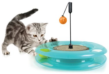 Kitty City Игрушка для кошек: Поле Чудес. Swat Track-n-Scratcher: 31*31*6см (sp0369) - фото