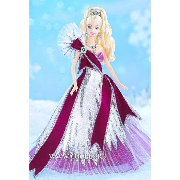 Кукла Barbie 2005 Holiday by Bob Mackie (Барби Праздничная 2005 от Боба Маки) - фото
