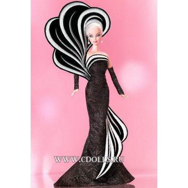 Кукла Barbie 45th Anniversary By Bob Mackie (Барби Юбилейная Блондинка от дизайнера Боба Маки) - фото