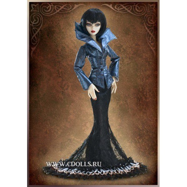 Tonner Midnight Skirt (Черная полуночная юбка для куклы Эванджелин от Тоннер) - фото