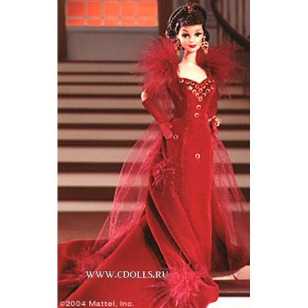 Кукла Barbie Scarlett O’Hara Red Dress (Барби Скарлетт О’Хара Красное платье) - фото