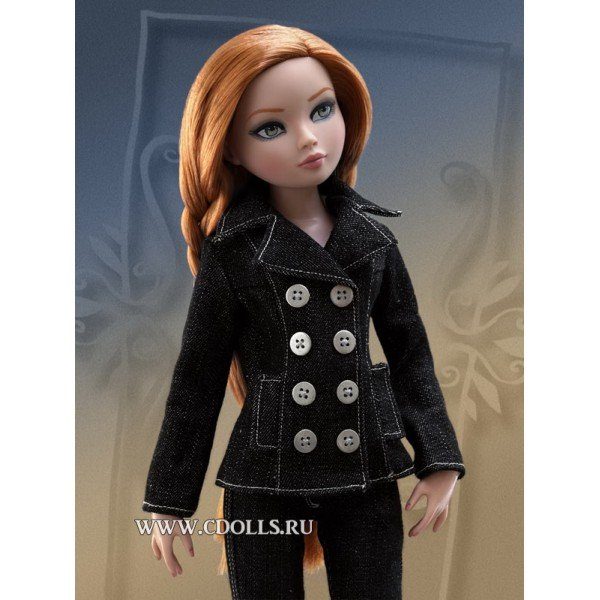 Tonner Blustery Peacoat (Джинсовый жакет для кукол Элловайн от Тоннер) - фото