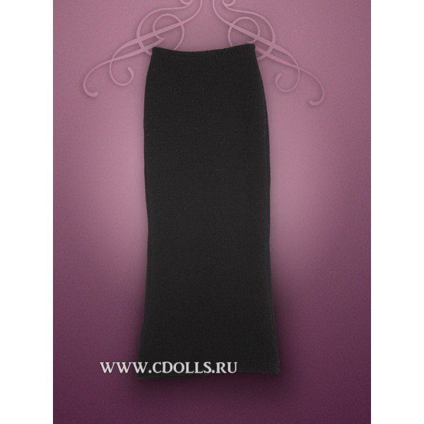 Строгая черная юбка Tonner Something Serious Black Skirt (для кукол Тоннер) - фото