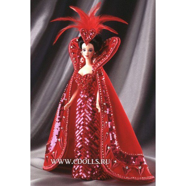 Кукла Barbie Bob Mackie Queen of Hearts (Барби Королева Сердец от Боба Маки) - фото