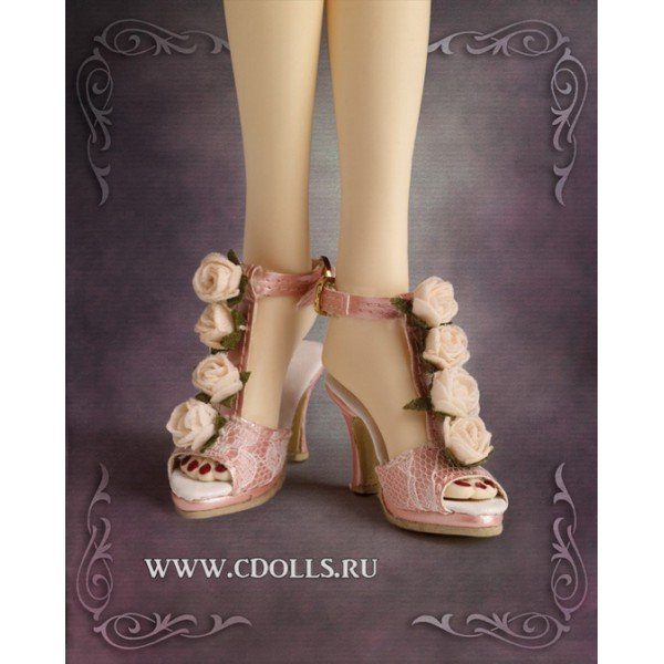 Босоножки Tonner Graveside Roses Sandal (Могильные Розы для кукол Тоннер) - фото