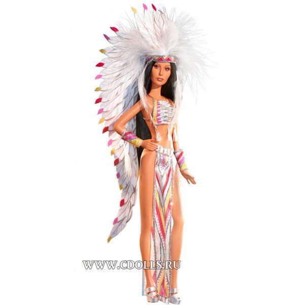 Кукла Barbie 70s Cher Bob Mackie (Барби Шер от Боба Маки) - фото