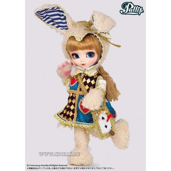 Кукла Pullip Classical White Rabbit (Пуллип Классический белый кролик), Groove Inc - фото