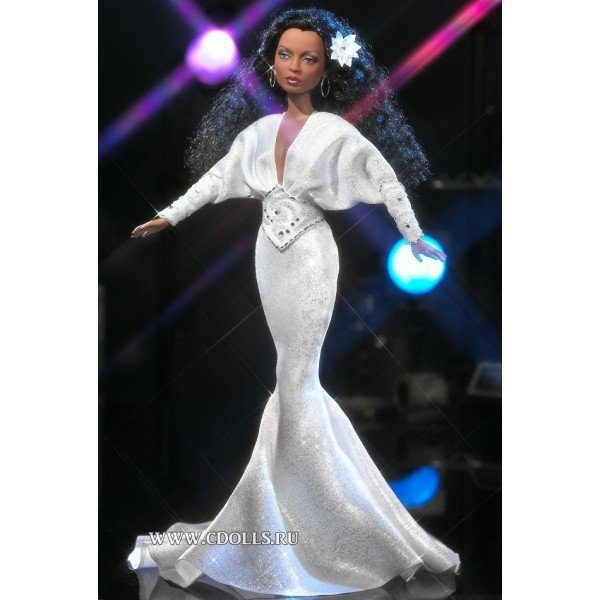 Кукла Barbie Diana Ross by Bob Mackie (Барби Дайана Росс в Наряде от Боба Маки) - фото