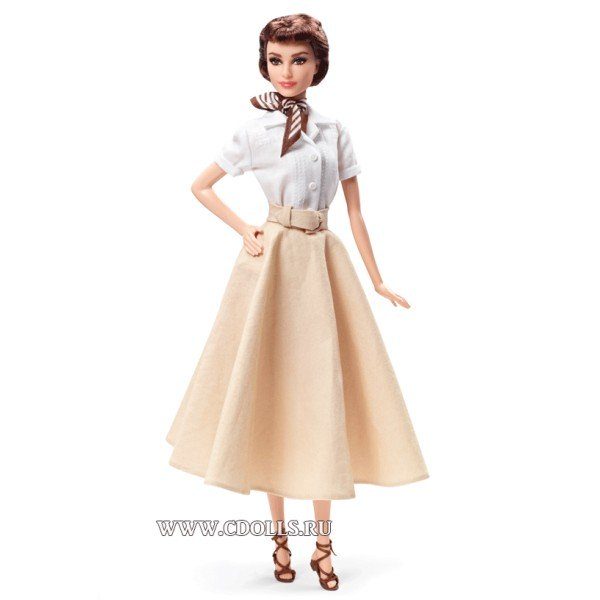 Кукла Barbie Audrey Hepburn in Roman Holiday (Барби Одри Хепберн в Римских Каникулах) - фото
