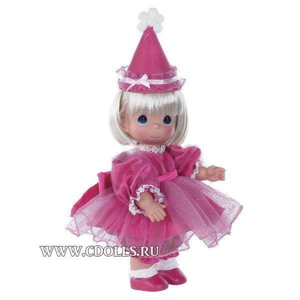 Кукла Precious Moments﻿ Birthday Blessings Blonde (Драгоценные Моменты Поздравления на День Рождения блондинка) 31 см, The Doll Maker - фото