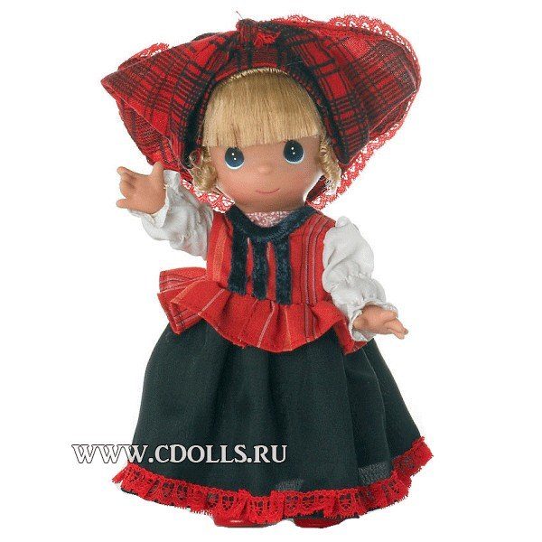 Кукла Precious Moments Hungary Hajna﻿ (Драгоценные Моменты Венгрия Хайна) 23 см, The Doll Maker - фото
