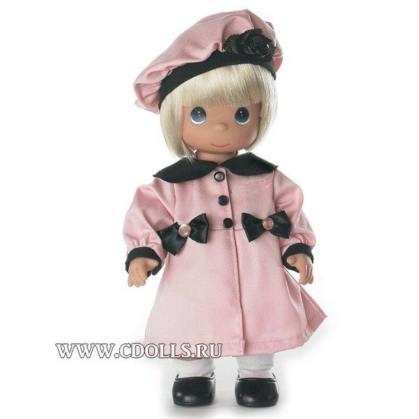 Кукла Precious Moments﻿ Warm Your Heart Pink (Драгоценные Моменты Согрей Душу в розовом) 31 см, The Doll Maker - фото