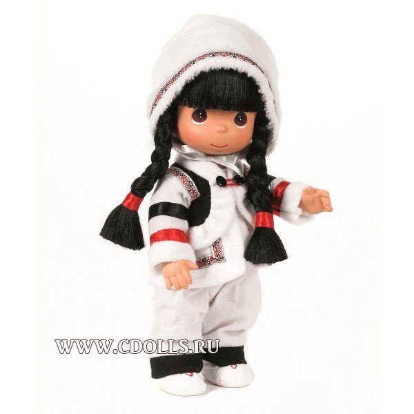 Кукла Precious Moments USA Eskimo Kirima (Драгоценные Моменты Эскимос США Кирима) 23 см, The Doll Maker - фото