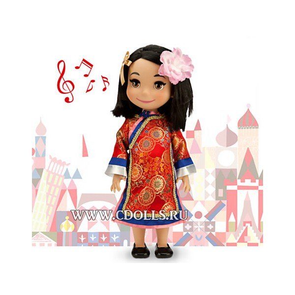 Поющая кукла Disney Its a small world China Singing (Дисней из Китая) - фото