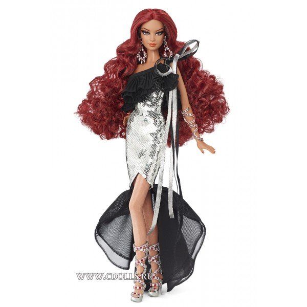 Кукла Barbie Stephen Burrows Nisha (Барби Ниша от Стивена Берроуза) - фото