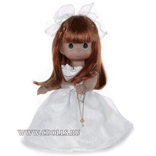 Кукла Precious Moments﻿ Key to My Heart Auburn (Драгоценные Моменты Ключ к сердцу рыжая) 32 см, The Doll Maker - фото