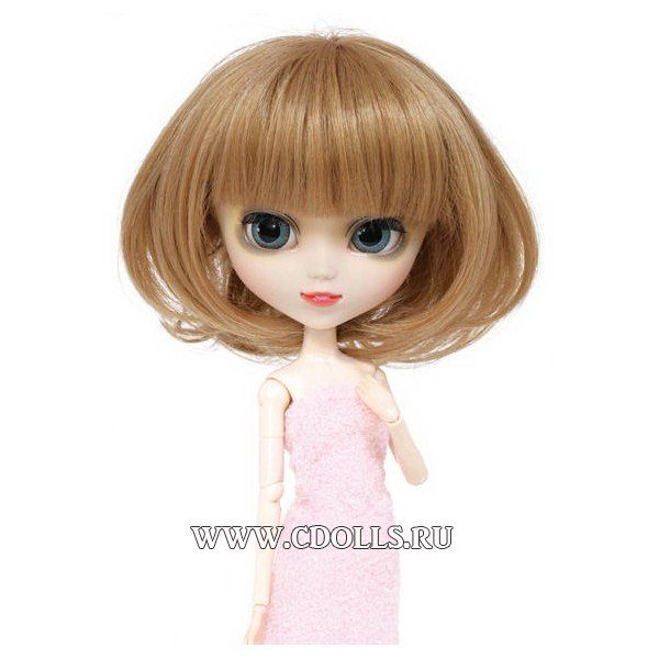 Парик-каре размер 22-25 см для кукол Pullip (Пуллип) / DAL (Дал) / Byul (Биул) / Isul (Исул) / Taeyang (Таянг), Groove inc - фото