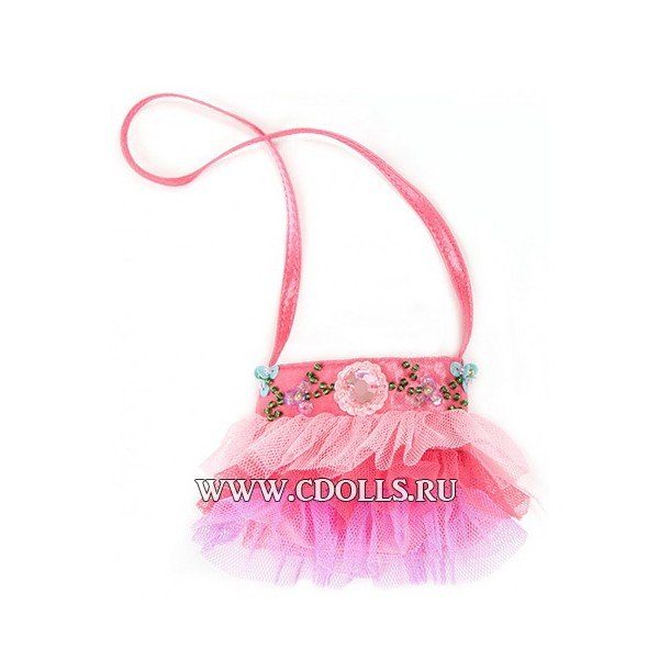 Сумка KidzNCats Must have Tulle Handbag (Обязательно должна быть из сетки для кукол Кидз Н Катс 46 см) - фото