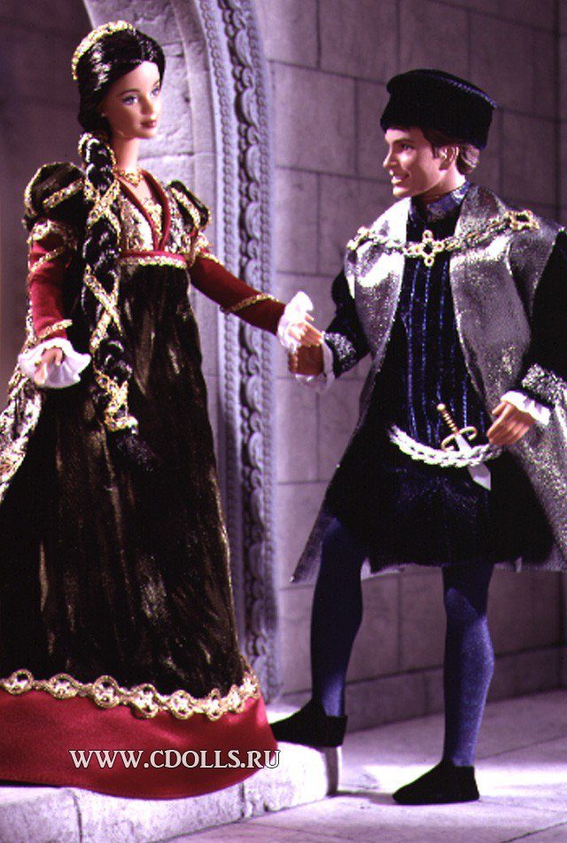 Набор кукол Barbie Ken and Barbie as Romeo and Juliet (Кен и Барби в роли Ромео и Джульетты) - фото