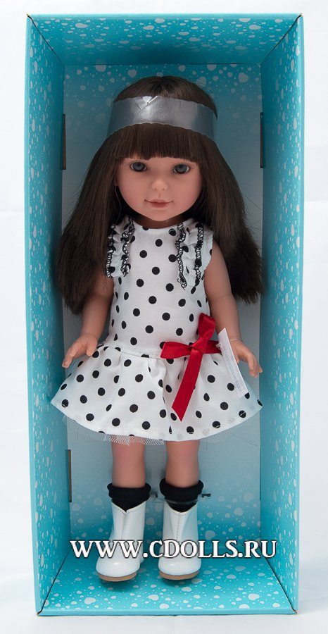 Кукла Vestida de Azul Paulina Polka Dot Fun (Вестида де Азул Паулина веселый горошек) - фото