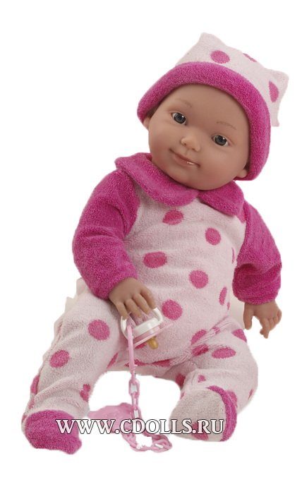 Кукла Vestida de Azul Monin in Fuchsia Dotty Suit (Вестида де Азул Монин в наряде цвета фуксии в горошек) - фото