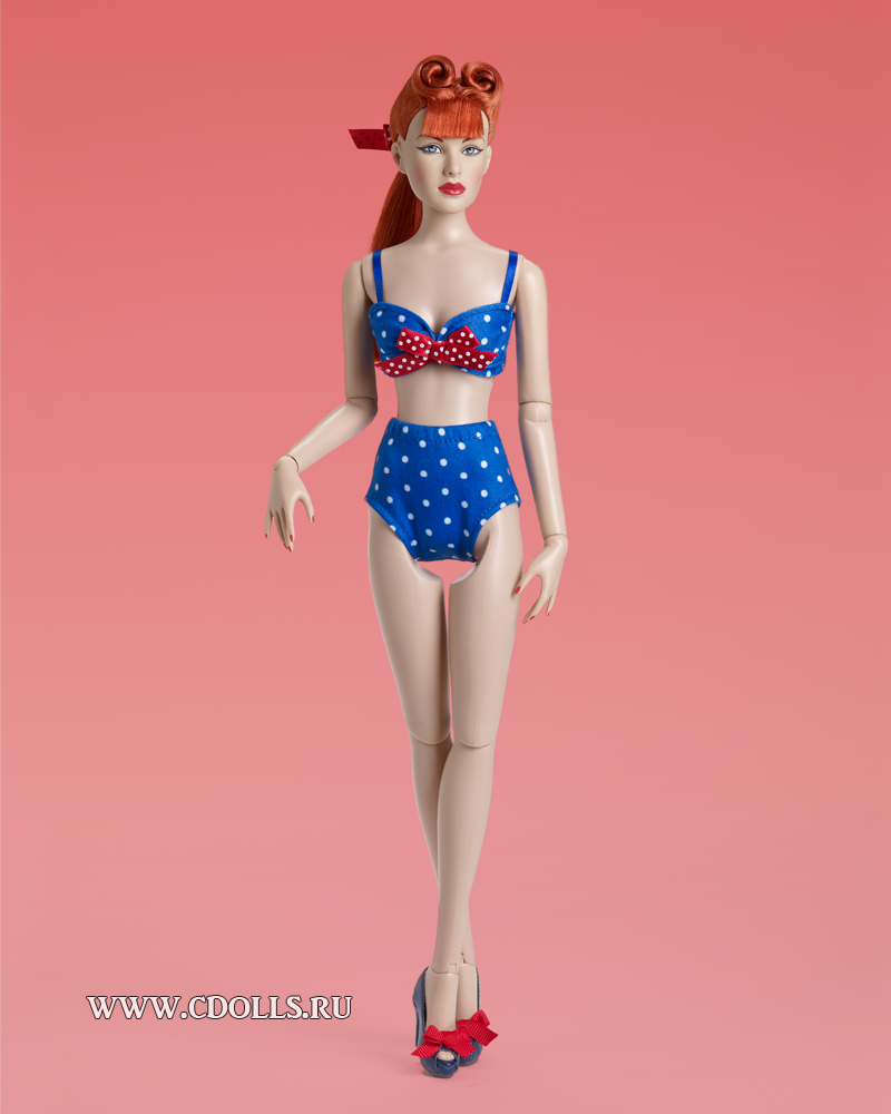 Кукла Tonner Rockabilly Basic Maxine (Тоннер Рокабилли базовая Максин) - фото