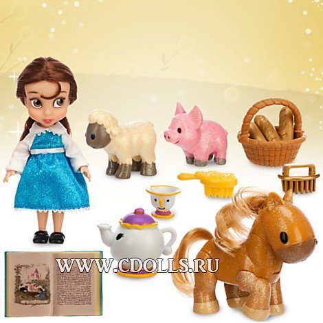 Набор Disney Belle Mini Doll Play Set (Дисней Белль мини) - фото
