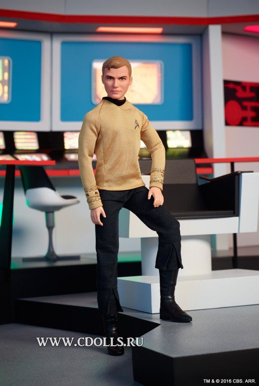 Кукла Barbie Star Trek Kirk (Барби Кирк Стар Трек) - фото