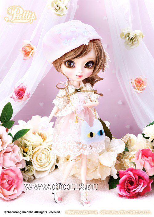 Кукла Pullip Callie pink dress (Пуллип Калли в розовом платье), Groove Inc - фото