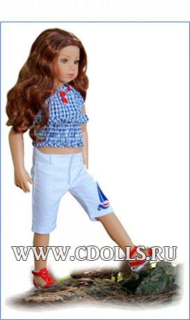 Комплект одежды Maru and Friends Sailor Girl II (Морячка с шортами для кукол Мару энд Френдз) - фото