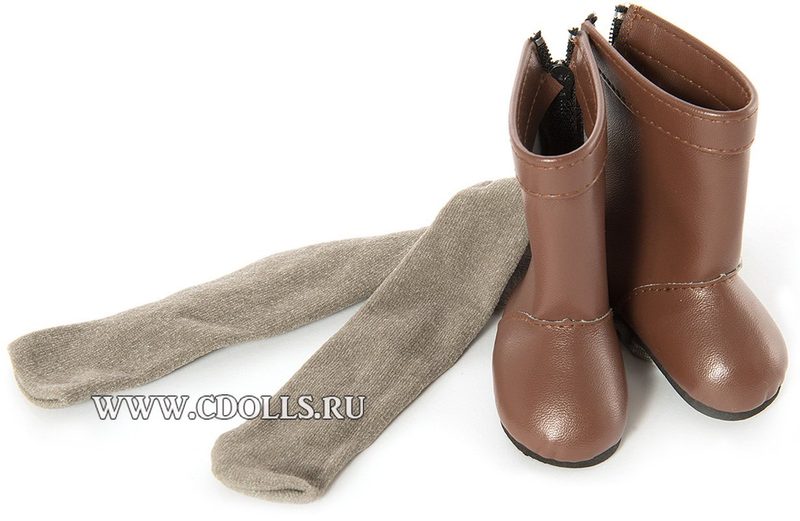 Сапоги и колготки KidzNCats Arielle Boots and Tights (Ариэль для кукол Кидз Н Катс 46 см) - фото