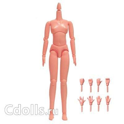 Obitsu Body Male Natural (Обитсу мужское тело куклы 21 см без магнитов натуральный цвет) - фото