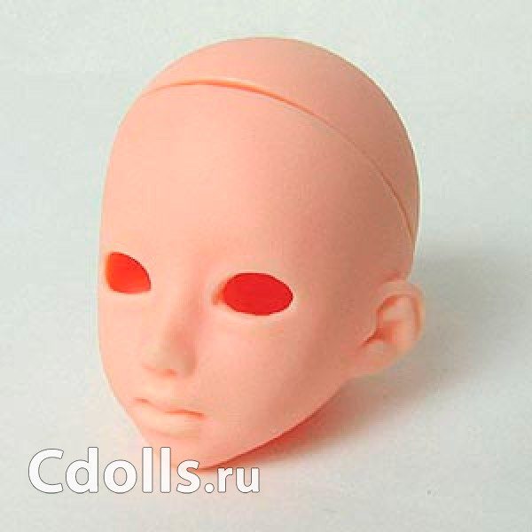Голова Obitsu Head with Eye Sockets Natural (Харука натуральный цвет для кукол Обитсу 21 см) - фото