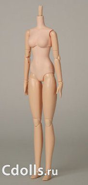 Obitsu Body Female SBH-S Small Bust Whity (Обитсу женское тело куклы 27 см прорезиненное без магнитов белый цвет грудь S) - фото