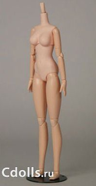 Obitsu Body Female SBH-M Medium Bust with Magnet Whity (Обитсу женское тело куклы 27 см прорезиненное с магнитами белый цвет грудь М) - фото